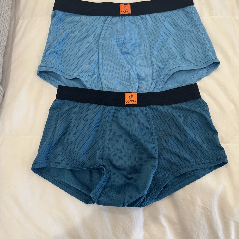 Men's Blue Boxer Briefs - 2 Pack